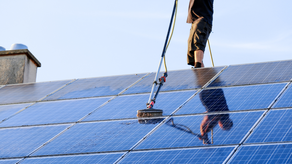 Solar Panel Cleaning: Keeping Your Investment Shining Bright